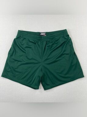 Vintage Bike Athletics Mesh Shorts Mens XL Green Gym Workout Retro 6’ Inseam